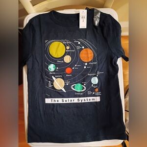 GAP Kids Solar System short Sleeve Tee - Dark Blue
